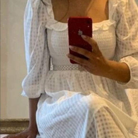 Square neck dress - Picture 7 of 10